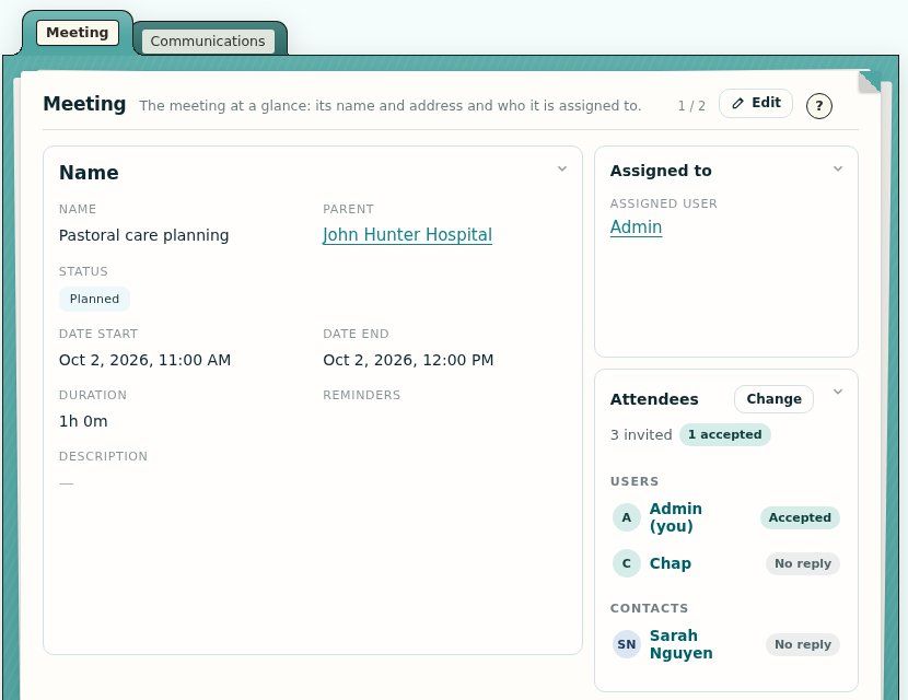 WorkFolder FaceLift screen