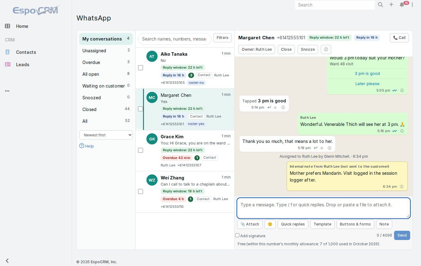 WorkFolder Messenger for WhatsApp